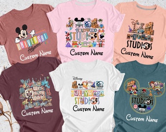 Disney Hollywood Studios Shirts, Family Matching Disney Shirt, Disney Trip 2026, Disney Shirt, Disneyland Shirt, Mickey Hollywood Studio Tee