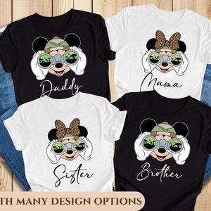 Custom Disney Animal Kingdom Shirt, Animal Kingdom Shirt, Mickey Safari Shirt, Animal Kingdom Family Shirts, Mickey and Friends Shirt.