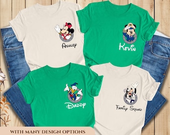 Custom Disney Cruise Shirts, 2024 Disney Cruise Squad Shirts, Disney Cruise Family Shirts, Disney Wish Shirts, Disney Pirate Shirt.