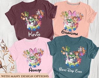 Custom Disney Toy Story Shirt, Disney Family Shirt, Personalized Toy Story Shirt, Custom Toy Story Shirt, Custom Toy Story Matching Tee.