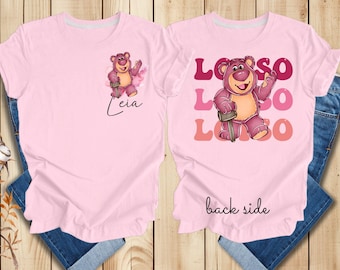 Toy Story Lotso Shirt, Disney Pixar Shirt, Lotso Huggin Bear Shirt, Disney Trip Shirt, Toy Story Characters Tee, Disneyland Vacation Shirt