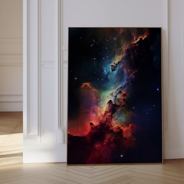 Poster d'art de l'espace imprimé beauté | NASA Impression Astronomie | Photographie nébuleuse | TÉLÉCHARGEMENT numérique | Cadeau pour les amoureux de l'espace | Décoration d'intérieur