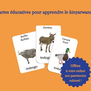 Cartes éducatives en kinyarwanda