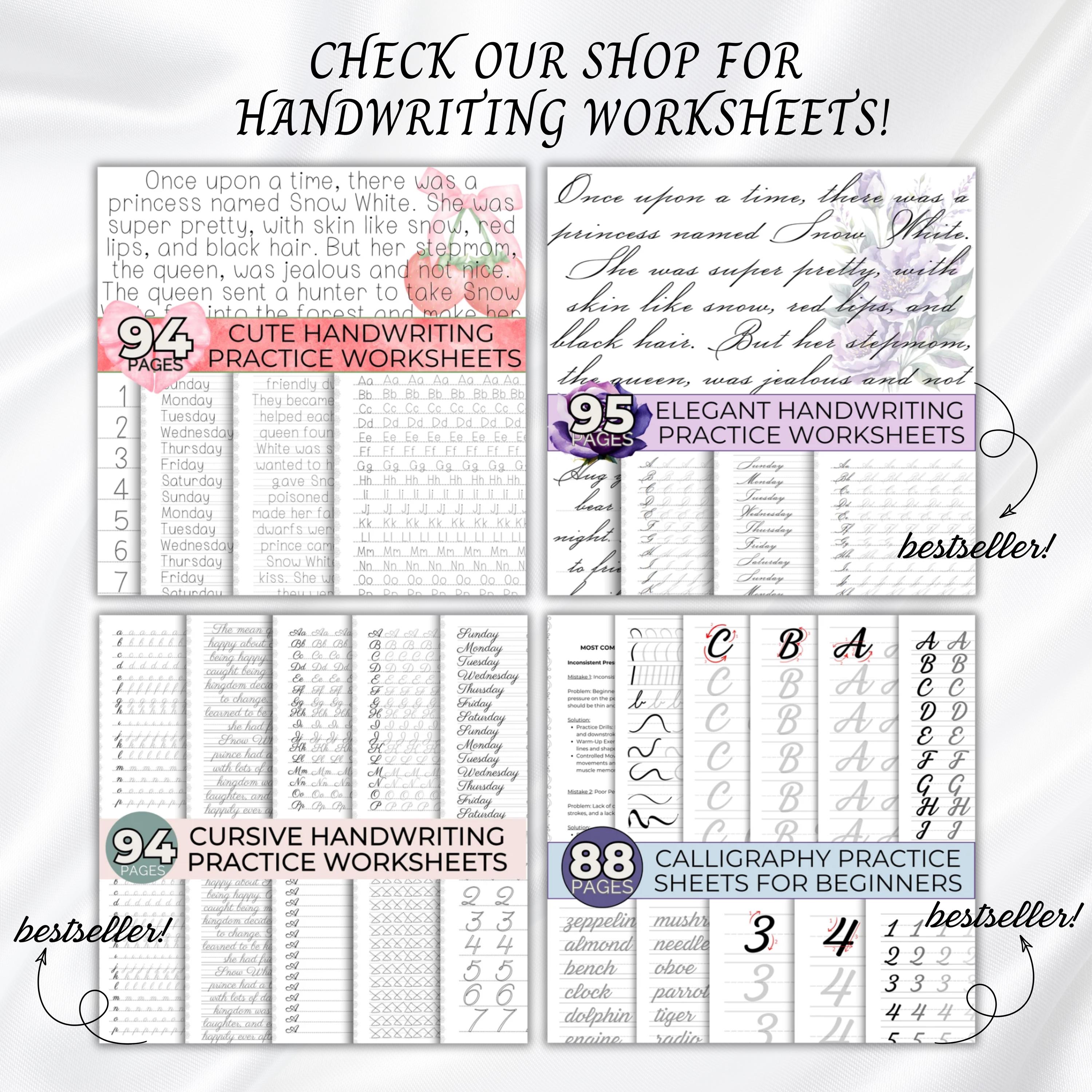 Handwritten Font, Cute Neat Font for Student Note Taking, Digital Notes ...
