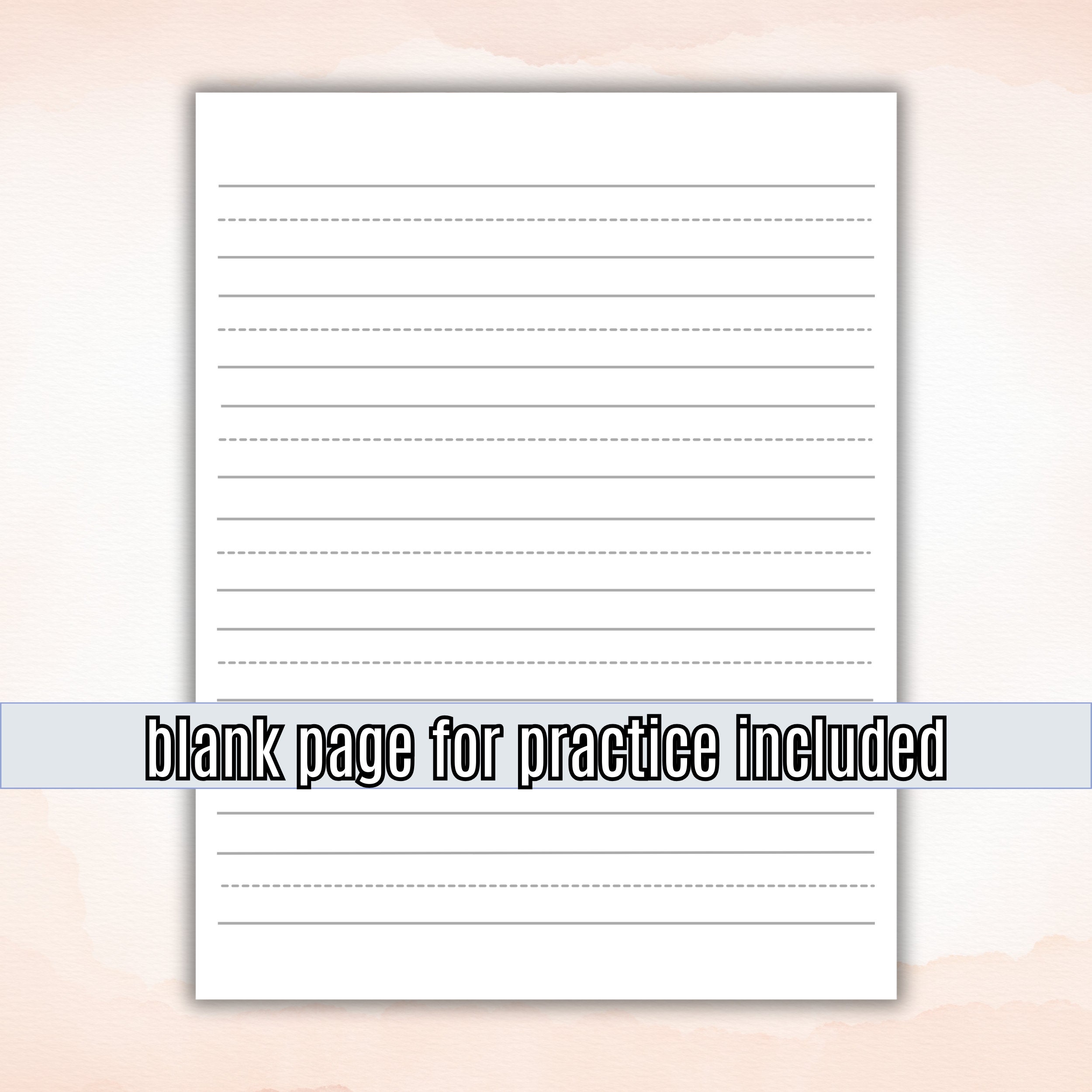 Custom Name Tracing Sheet Personalized Name Trace Handwriting Worksheet ...