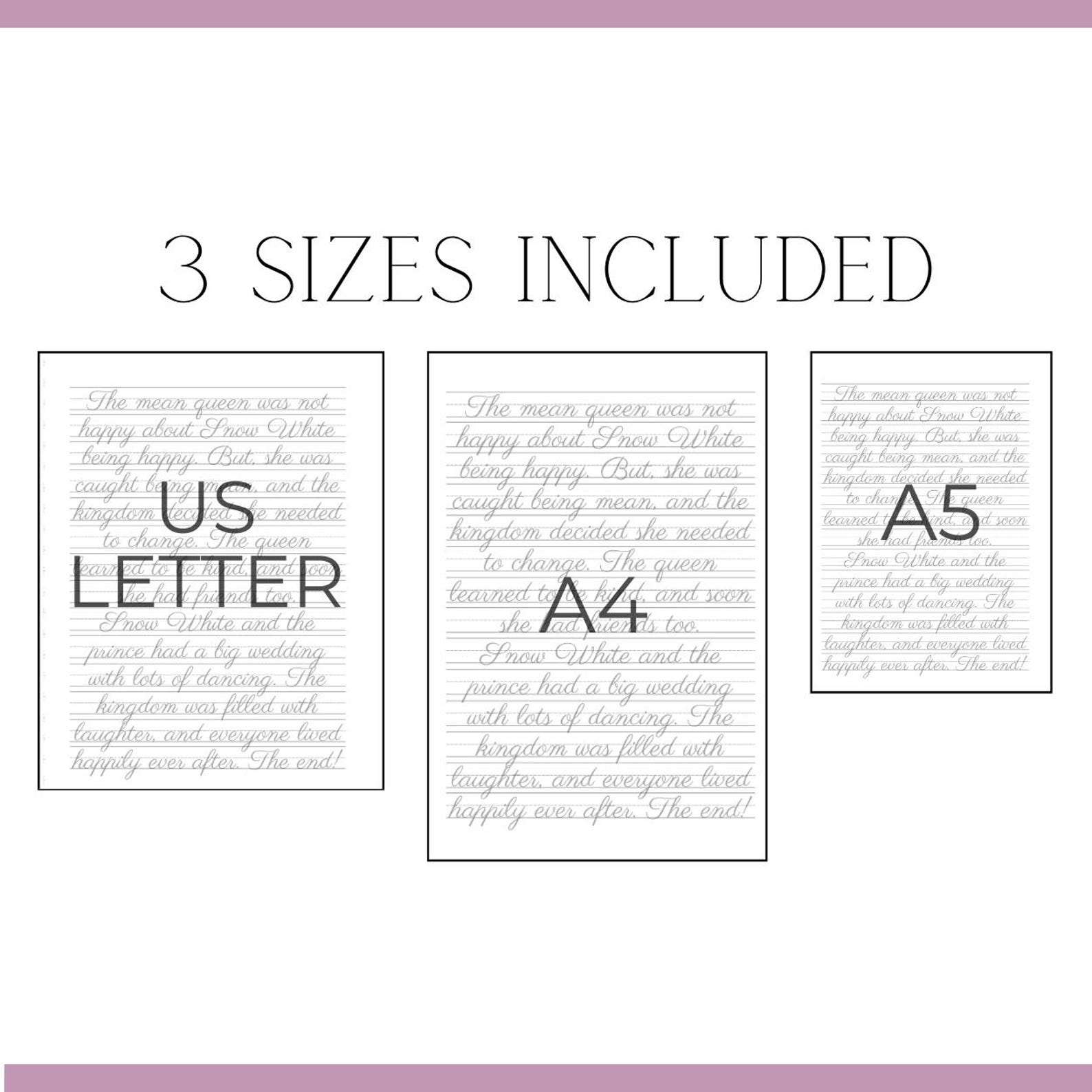 Cursive for Kids, Homeschool Cursive Handwriting Practice Worksheets