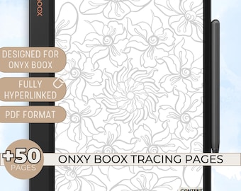 Onyx Boox Tracing Sheets Mindfulness Tracing Workbook Activity Onyx Boox Tab Ultra Alphabet Tracing Cursive Tracing Pages Boox Tab
