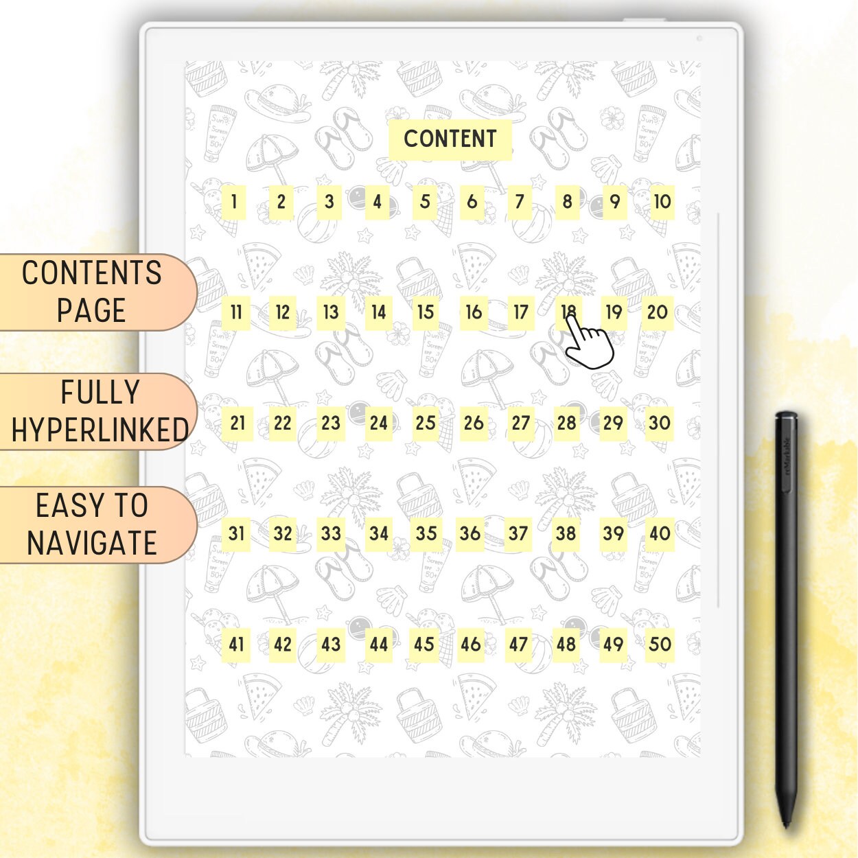 Supernote Word Search Supernote A5x Puzzle Supernote Games Brain Teaser ...