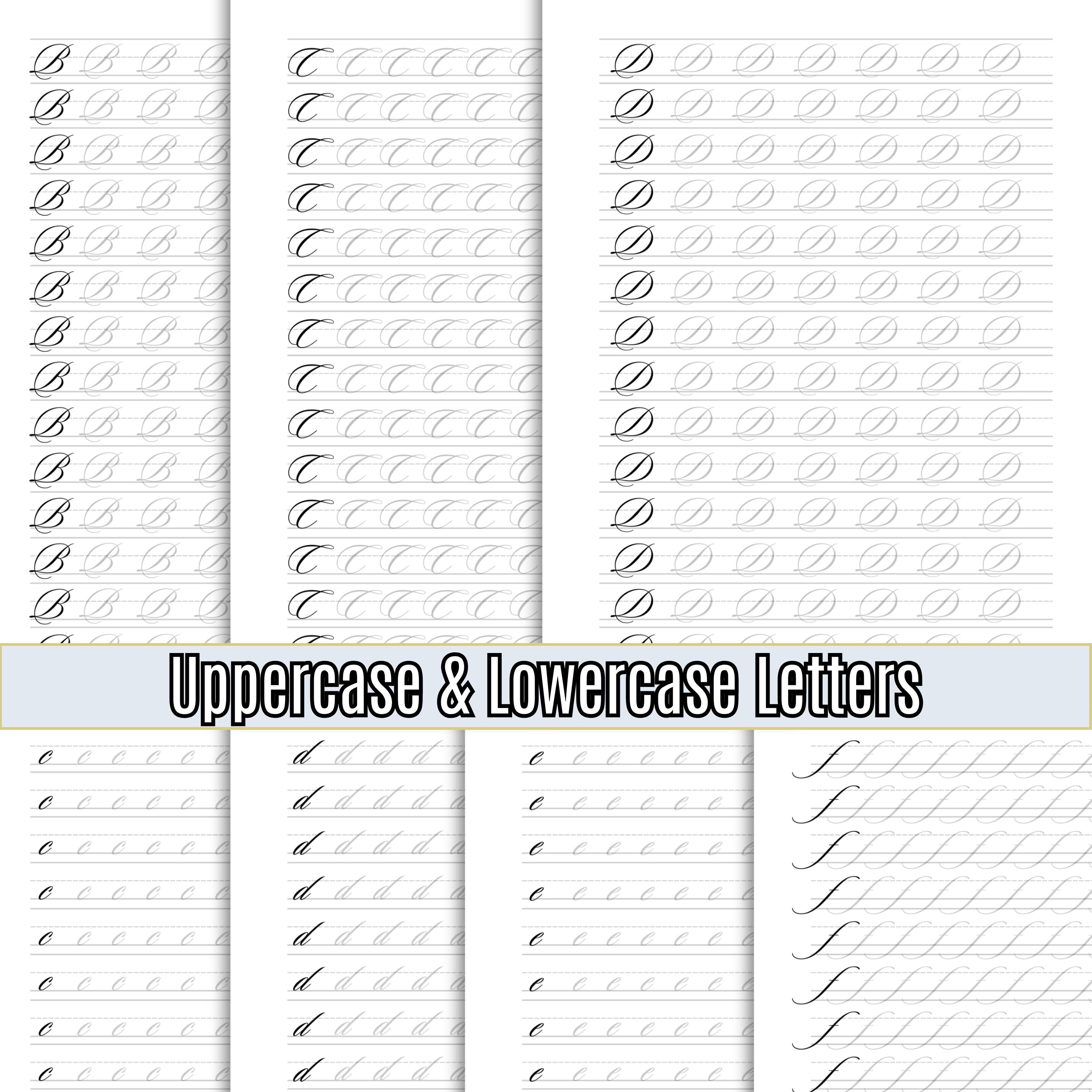 Beautiful Cursive Handwriting Practice Worksheets Tracing Sheets