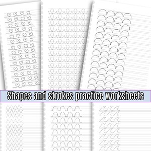 Cute Cursive Handwriting Practice Worksheets Printable Tracing Sheets ...