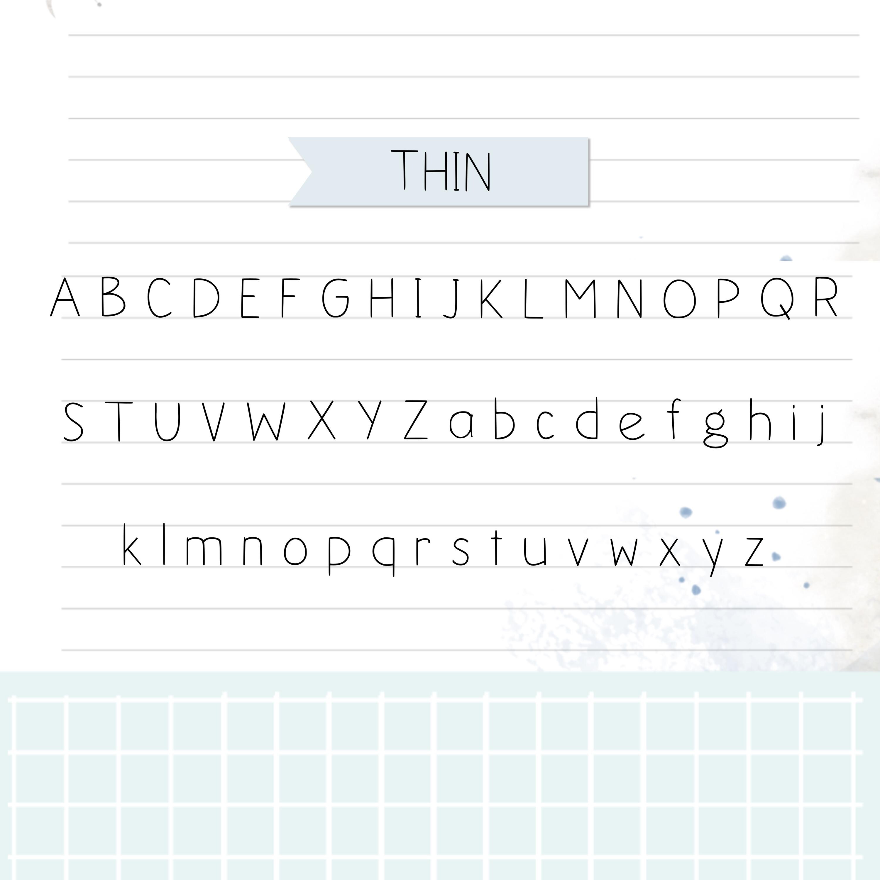 Handwritten Font, Cute Neat Font for Student Note Taking, Digital Notes ...