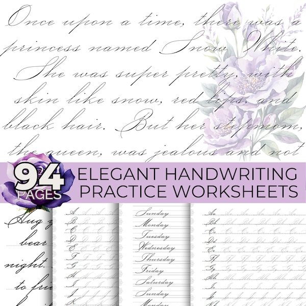 Elegant Cursive Handwriting Worksheets Elegant Handwriting Cursive Alphabet Improve Handwriting Cursive Writing