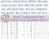 Neat Handwriting Practice Worksheets Printable Improve Handwriting Beautiful Handwriting Font Letter Tracing Writing Worksheets