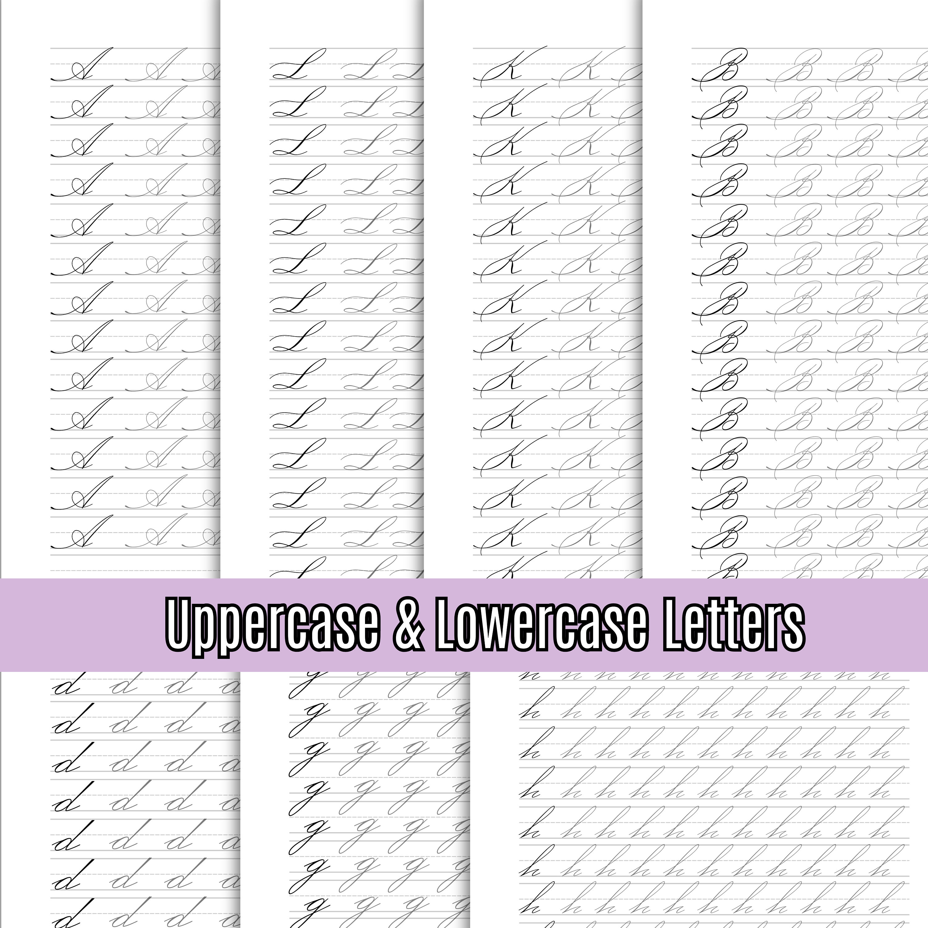Elegant Cursive Handwriting Worksheets Elegant Handwriting Cursive ...