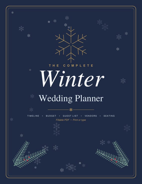 The Complete Winter Wedding Planner