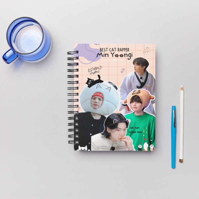 Suga of BTS Binder Cover Digital Print File - Etsy