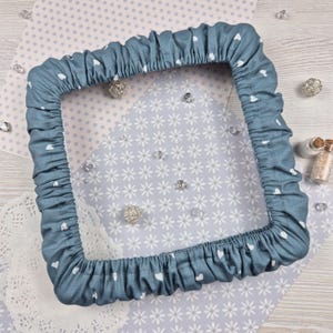 Q-Snap Сover, Cross stitch hoop guard, Frame protector, Hoop cover, Grime guard, Protective case, Customize size, Plastic Frames, FREE SHIP