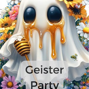 Sparspiel -Mix Challenge Geister Party--Gelochte Challenge- -A6 Binder- -Budgetmethode- -Druckerei-