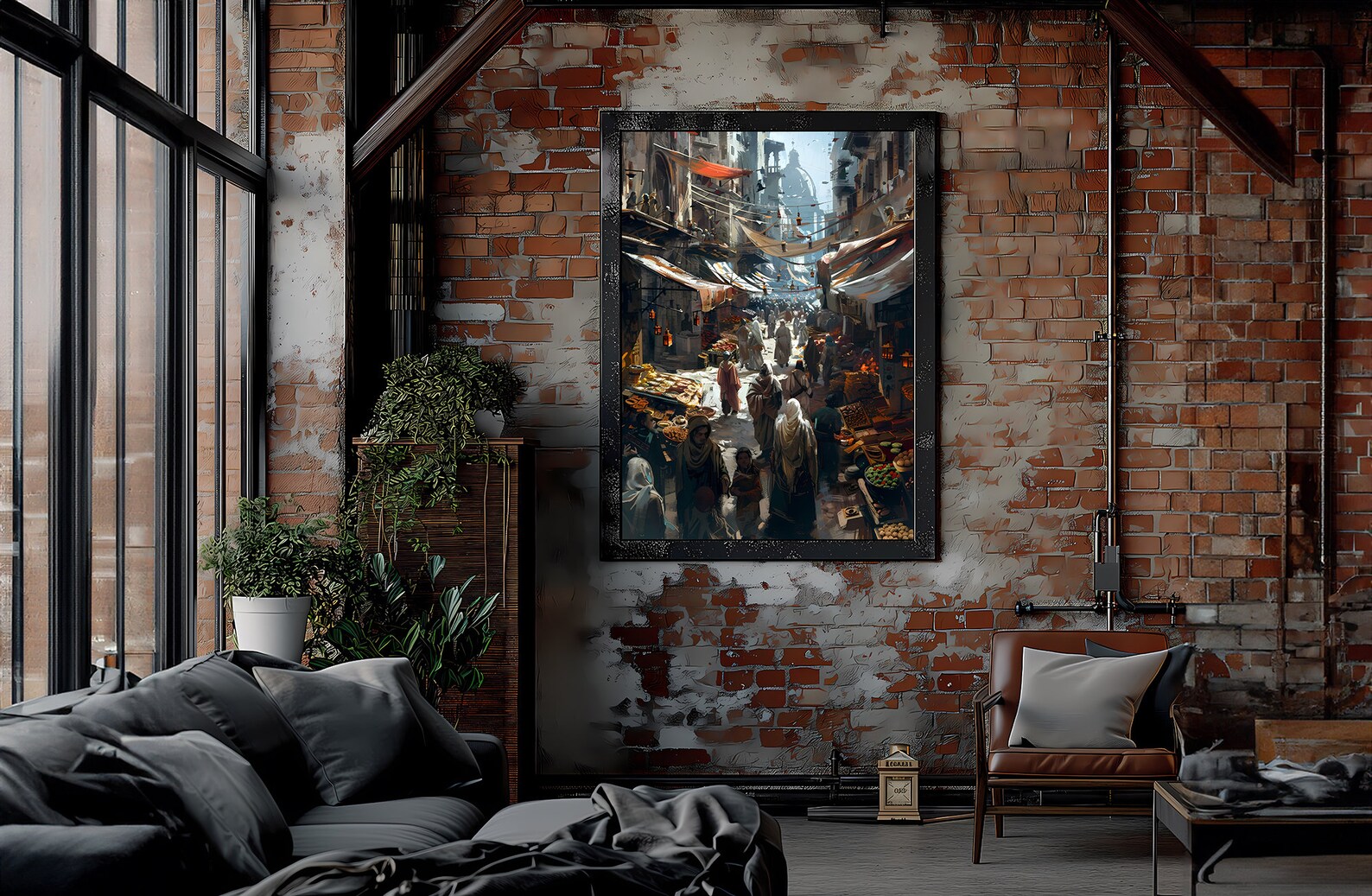 Beautiful view of Textured Renaissance Art