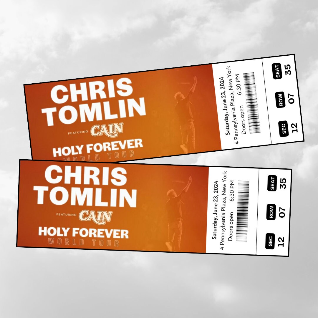 Chris Tomlin World Tour 2024 Tickets Lona Ronalda