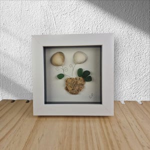 Handmade Sea Glass Art – Unique Coastal Wall Decor, Ocean-Inspired Gift, Nautical Home Decor