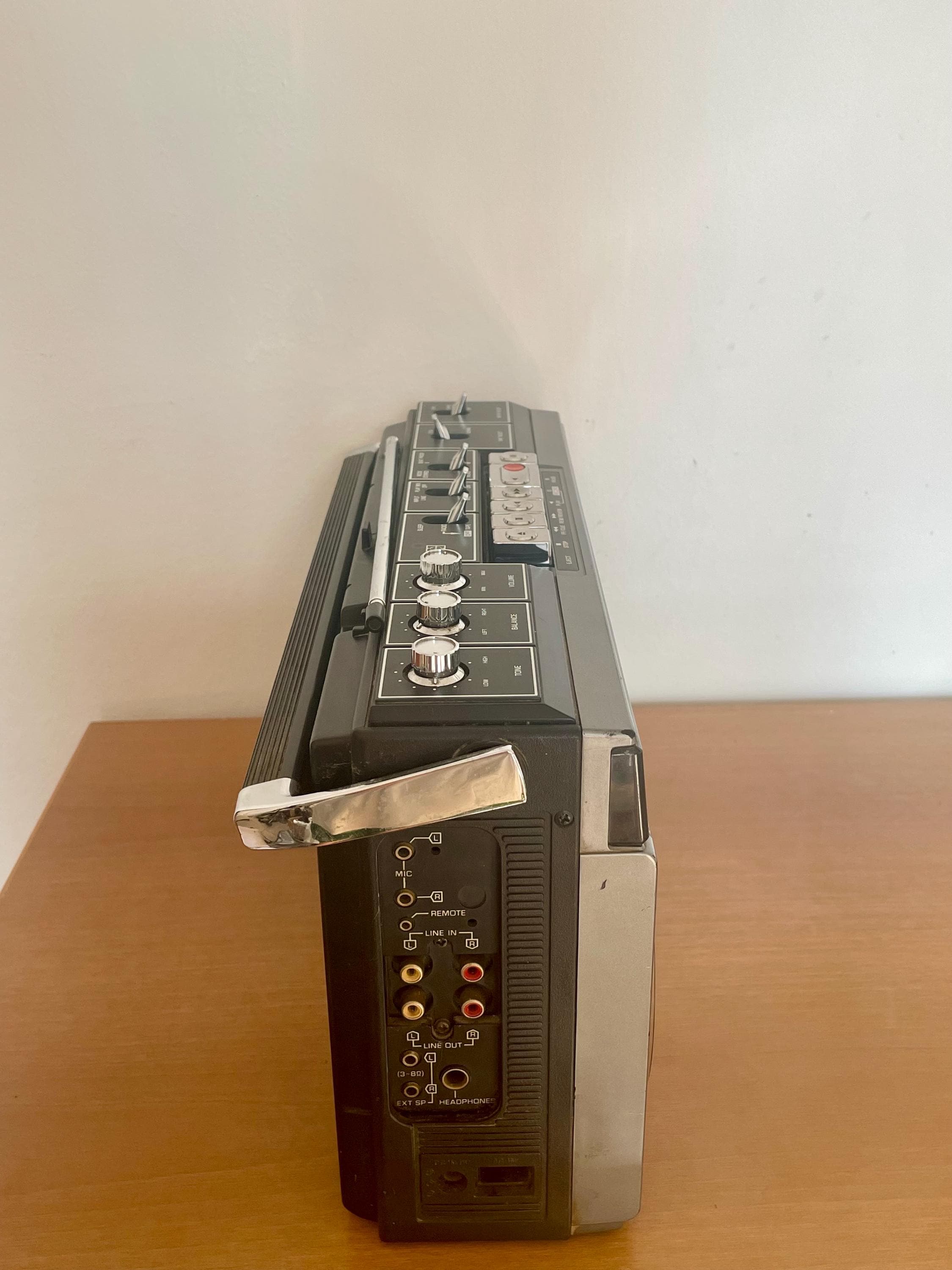 ラジオ・コンポ National TV/RADIO/CASSETTE RECORDER National RX-5400 Radio Cassette Recorder Original Box Manual