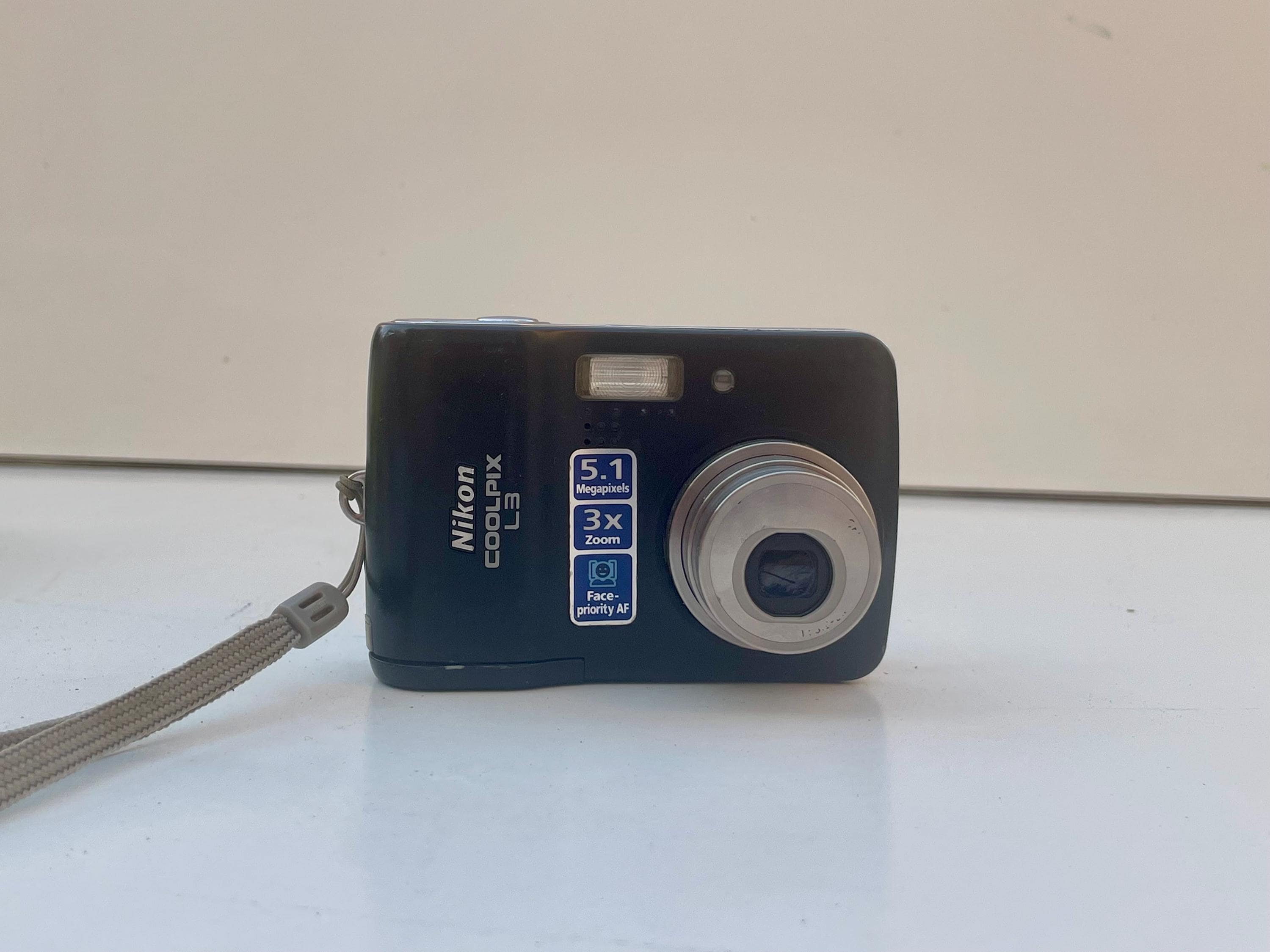 Nikon Coolpix L3 5.1MP Digital Camera with 3x Optical Zoom