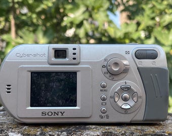 Sony DSCP52 Cyber-shot 3.2MP Digital Camera w/ 2x Optical Zoom