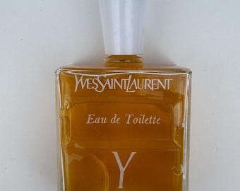 Vintage YSL Y Eau de Toilette – 1960s-70s Discontinued Perfume, With Box