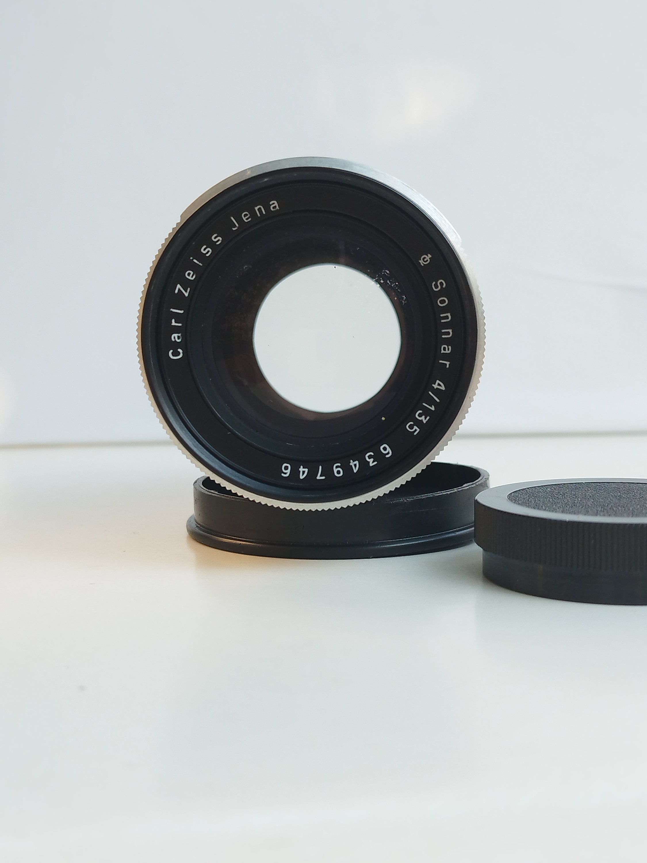 Objectif Carl Zeiss Jena Sonnar 135mm F/4 – Monture Exakta – Vintage – Occasion