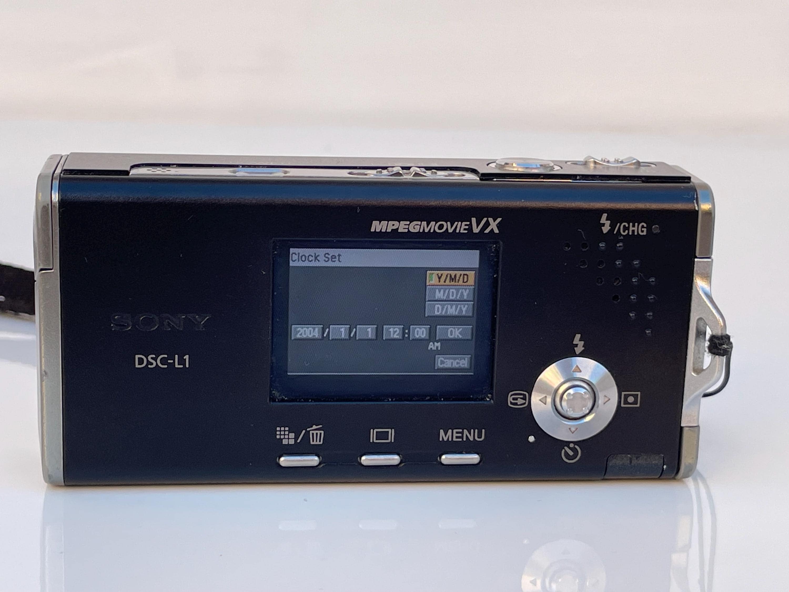 Sony Cyber-shot DSC-L1 4.1 MP – Argent – Compact – Rare