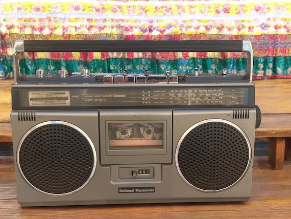 National Panasonic RQ-4050FD 4-band Radio Cassette Recorder