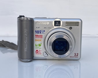 Canon PowerShot A70 3.2MP Digital Camera w/ 3x Optical Zoom