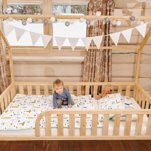 Floor sale bed etsy