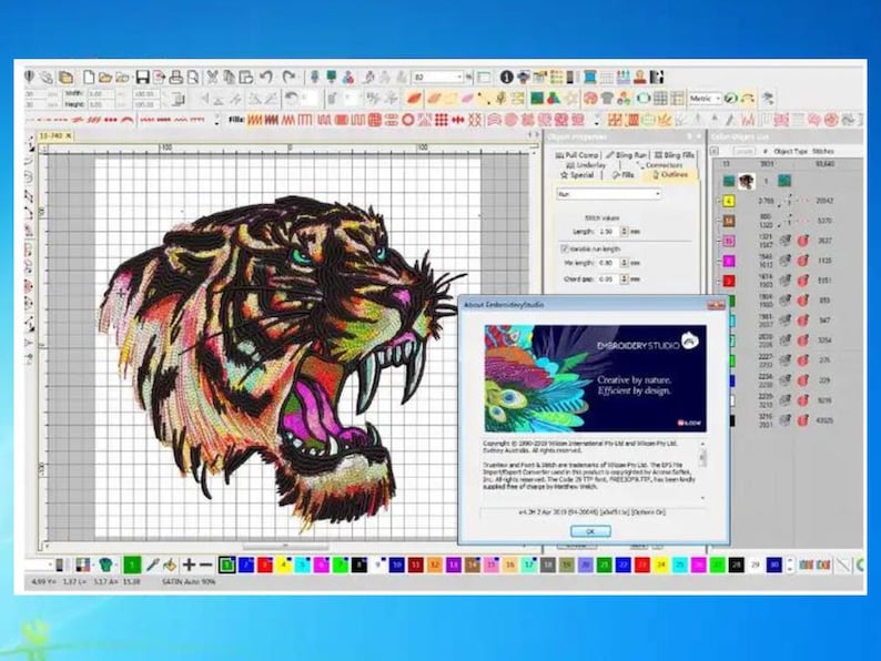 Wilcom Embroidery Studio E4.2 for Windows Embroidery Software - Etsy UK