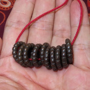 10x Nepal Tibet Buddhist Copper Ornament Round Ring Small Element (m11)