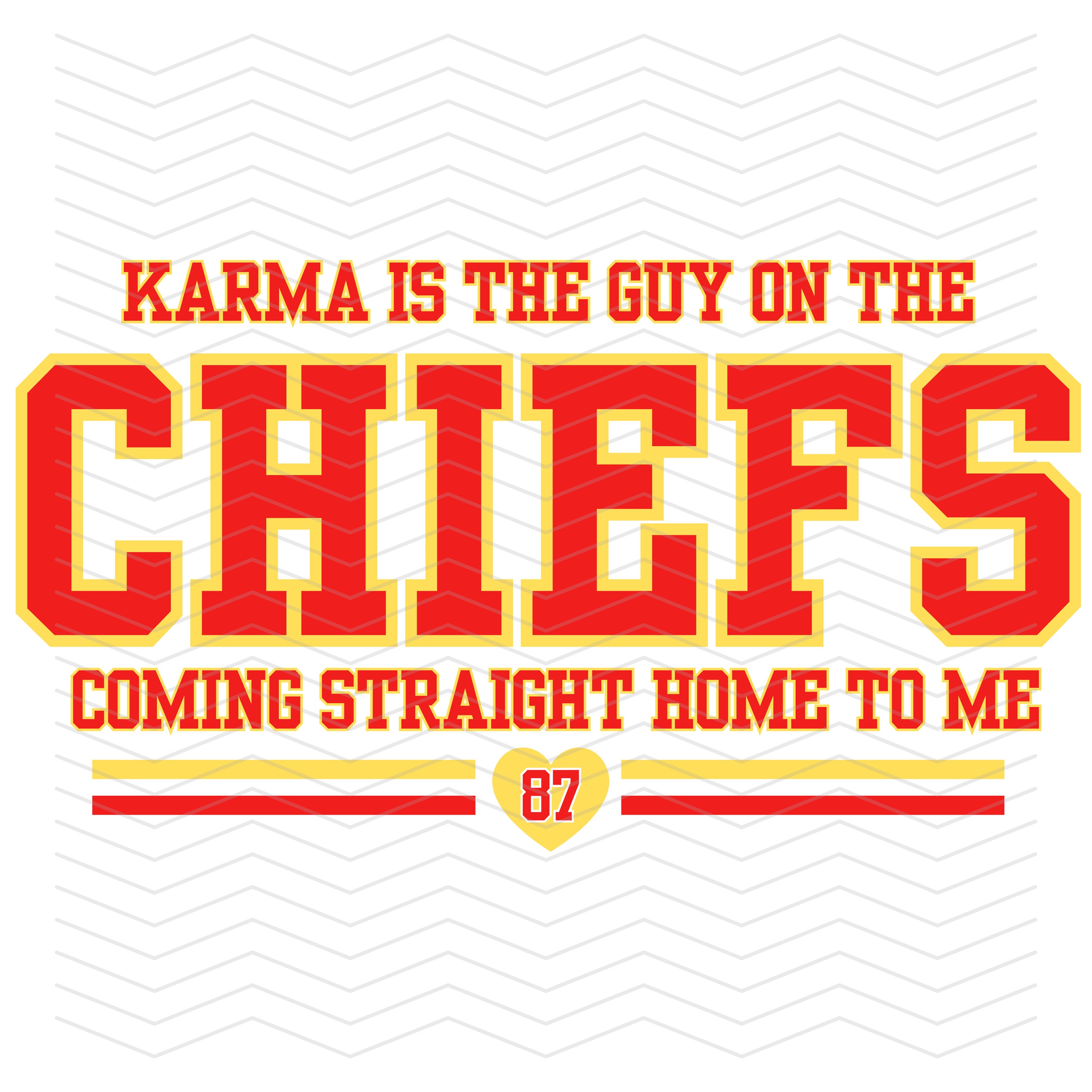 Karma is the Guy on the Chiefs Coming Straight Home to Me PNG, Taylor ...