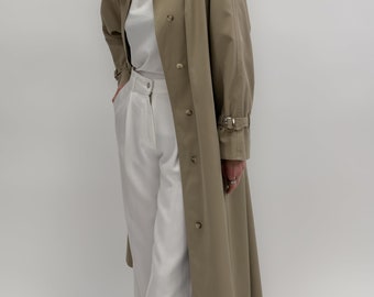 Vintage Westbury Trench Coat in Classic Beige