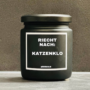 Duftkerze | RIECHT NACH KATZENKLO