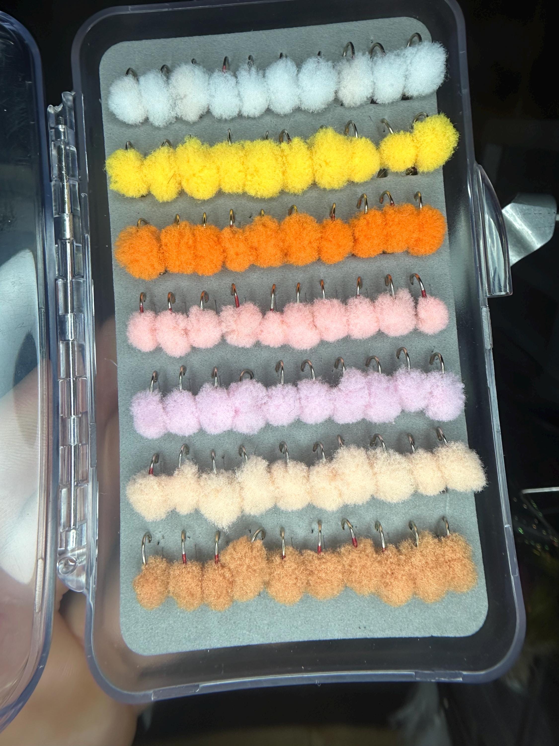 77 fly assortment mcflyfoam eggs 3.5 mm tungsten bead