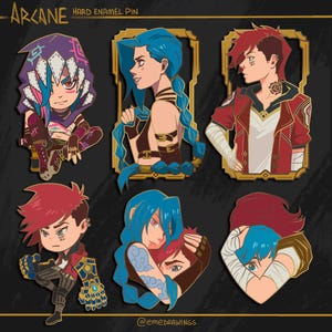 Arcane Enamel Pins