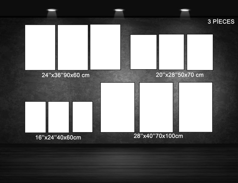 Abstrack Naked Female Body Canvas Print, Naked Woman Wall Art, Nude Poster, Sexy Painting