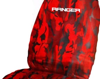 Ford Ranger Logo Car Seat Cover: Waterproof 4x4 Protector