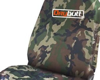Top Quality Drybutt Large 4x4 Front Car Seat Cover Protector Waterproof-Perfect for Outdoorsy Lifestyles Available in Black Blue Red & More!