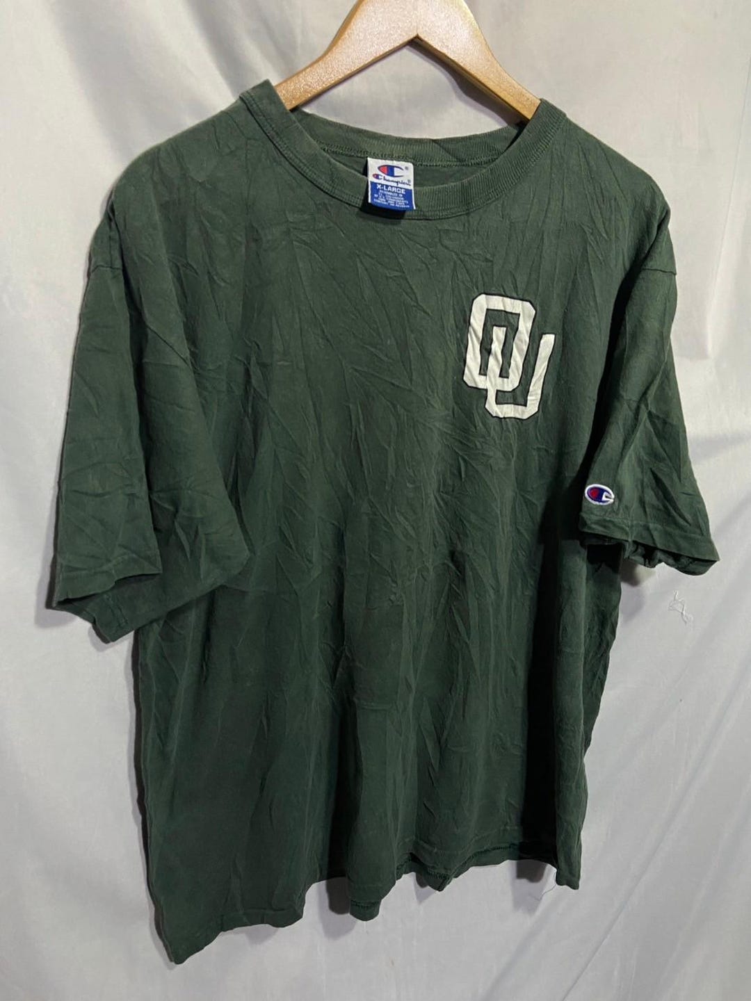 Vintage 90s University of Oklahoma X Champion T-shirt Size XL - Etsy