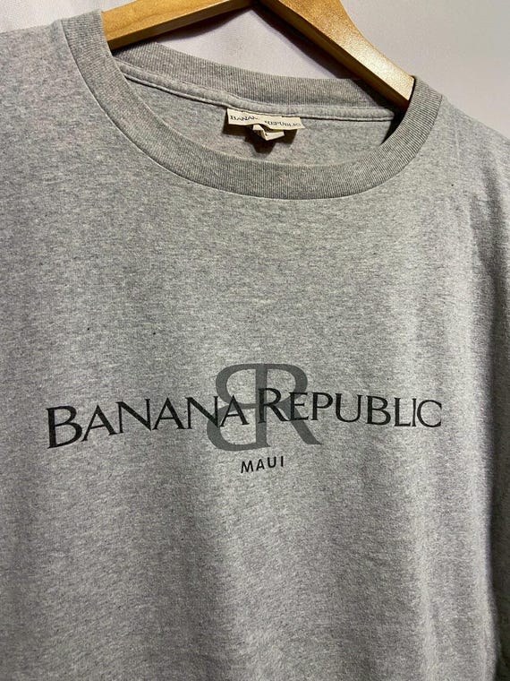BANANA REPUBLIC Ｔシャツ デッドストックmade in usa Vintage Banana Republic T-shirt Size XL - Etsy