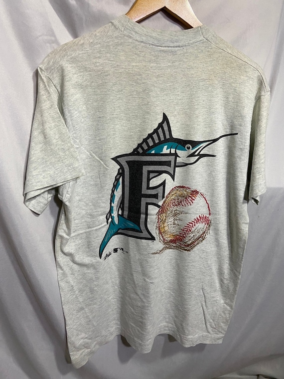 1994年 Florida Marlins Tシャツ USMサイズ ヴィンテージ Vintage Florida Marlins T Shirt Single Stitch 1994 Men's Size XL