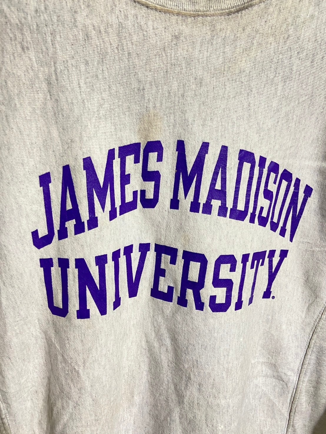 Vintage 90s James Madison University X Champion Sweatshirt