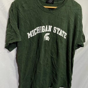 Vintage 90s Michigan State Spartans T-shirt Size L