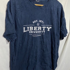 Vintage Liberty University T-shirt Size XL